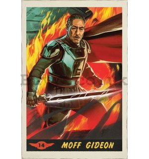Poster - Star Wars The Mandalorian (Moff Gideon Card)