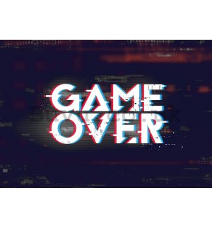 Wall mural vlies: Game Over - 152,5x104 cm