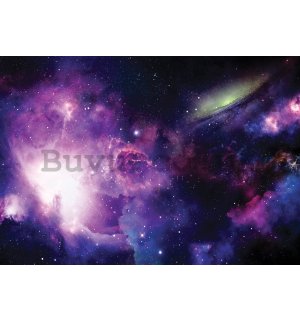 Wall mural vlies: Purple Nebula (2) - 416x254 cm