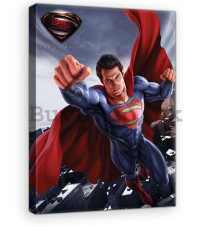 Painting on canvas: Man of Steel (1) - 75x100 cm