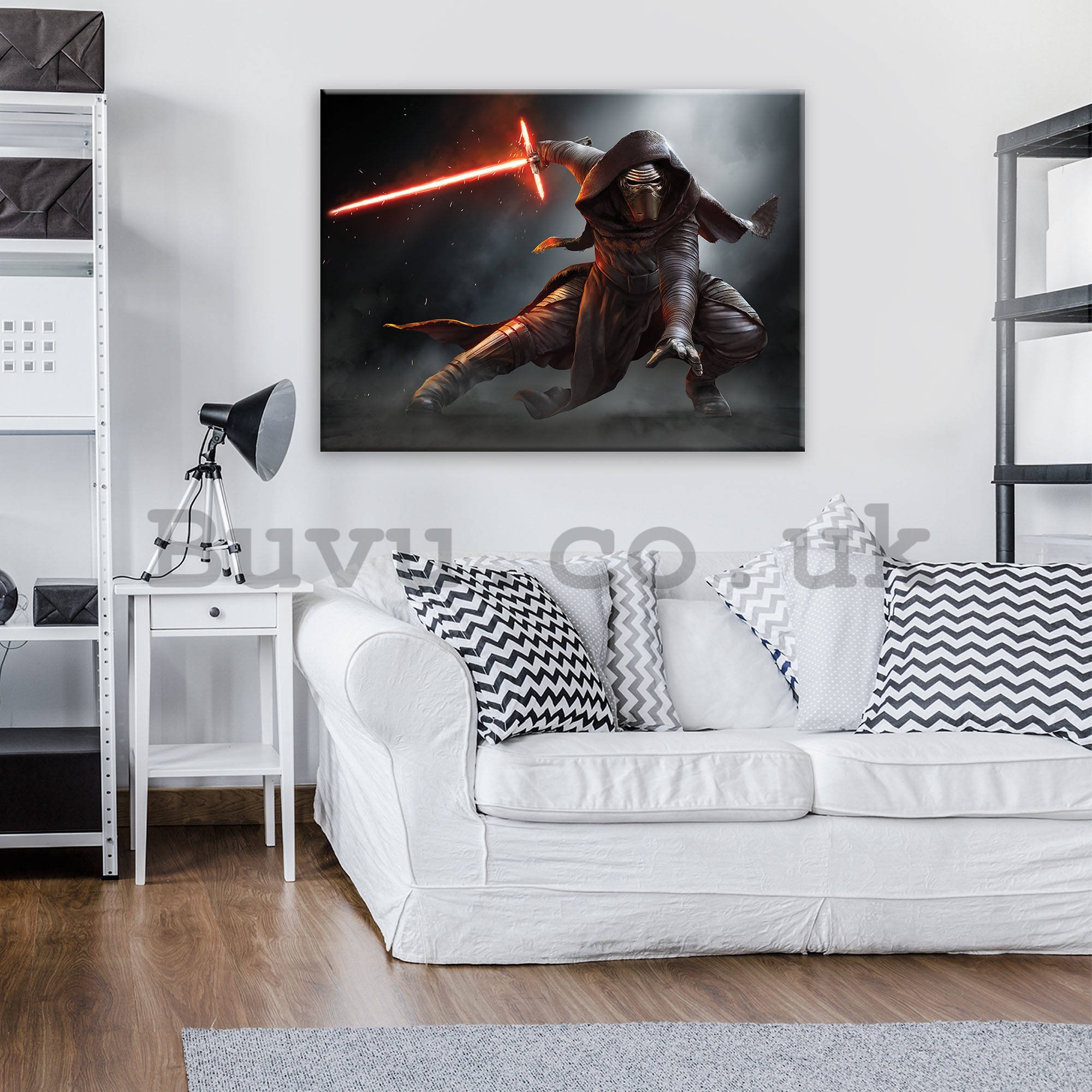 Painting on canvas: Star Wars, Kylo Ren - 100x75 cm