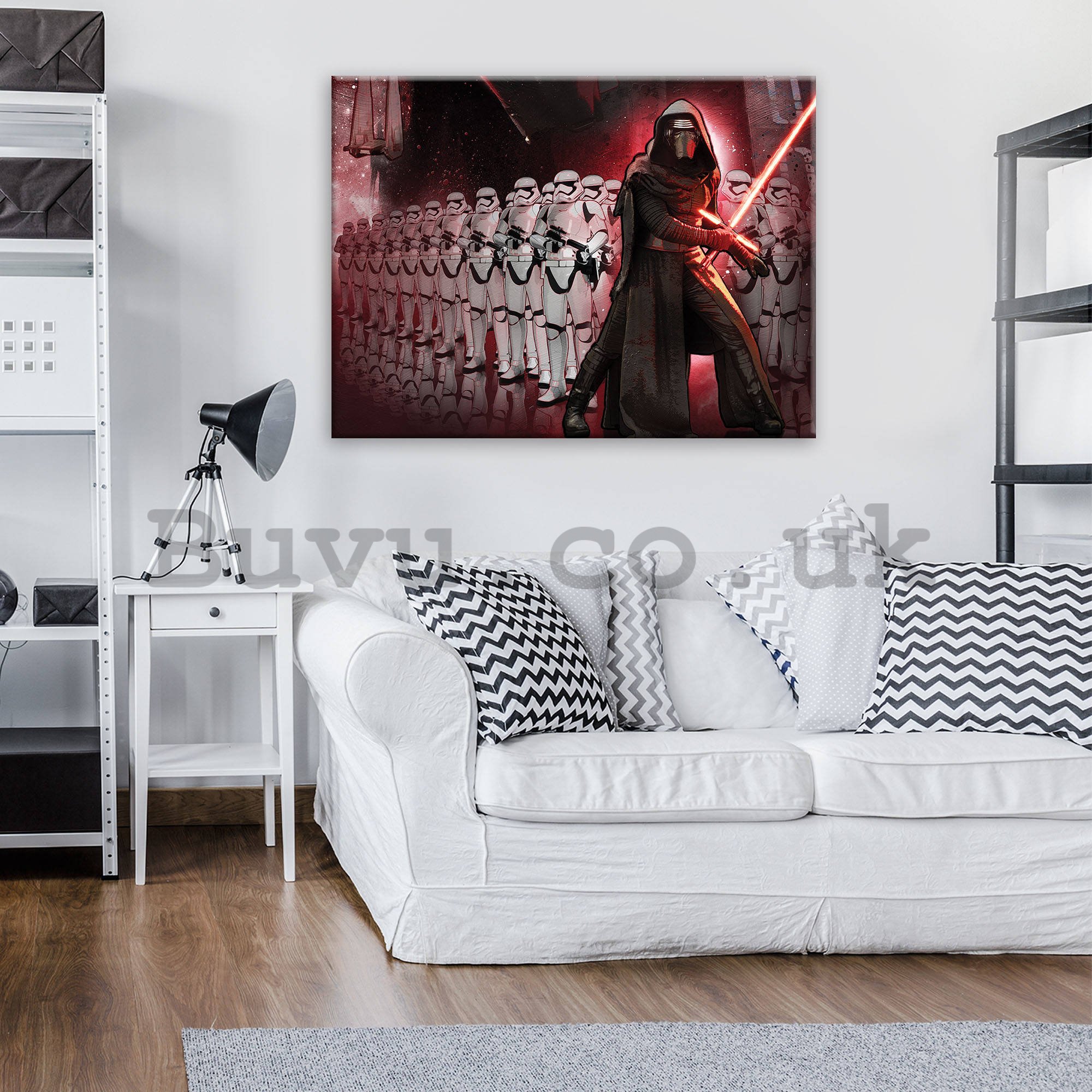 Painting on canvas: Star Wars First Order (1) - 100x75 cm