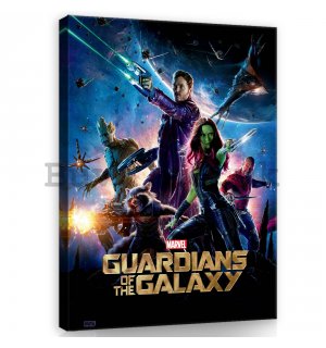 Painting on canvas: Guardians of The Galaxy Poster - 75x100 cm