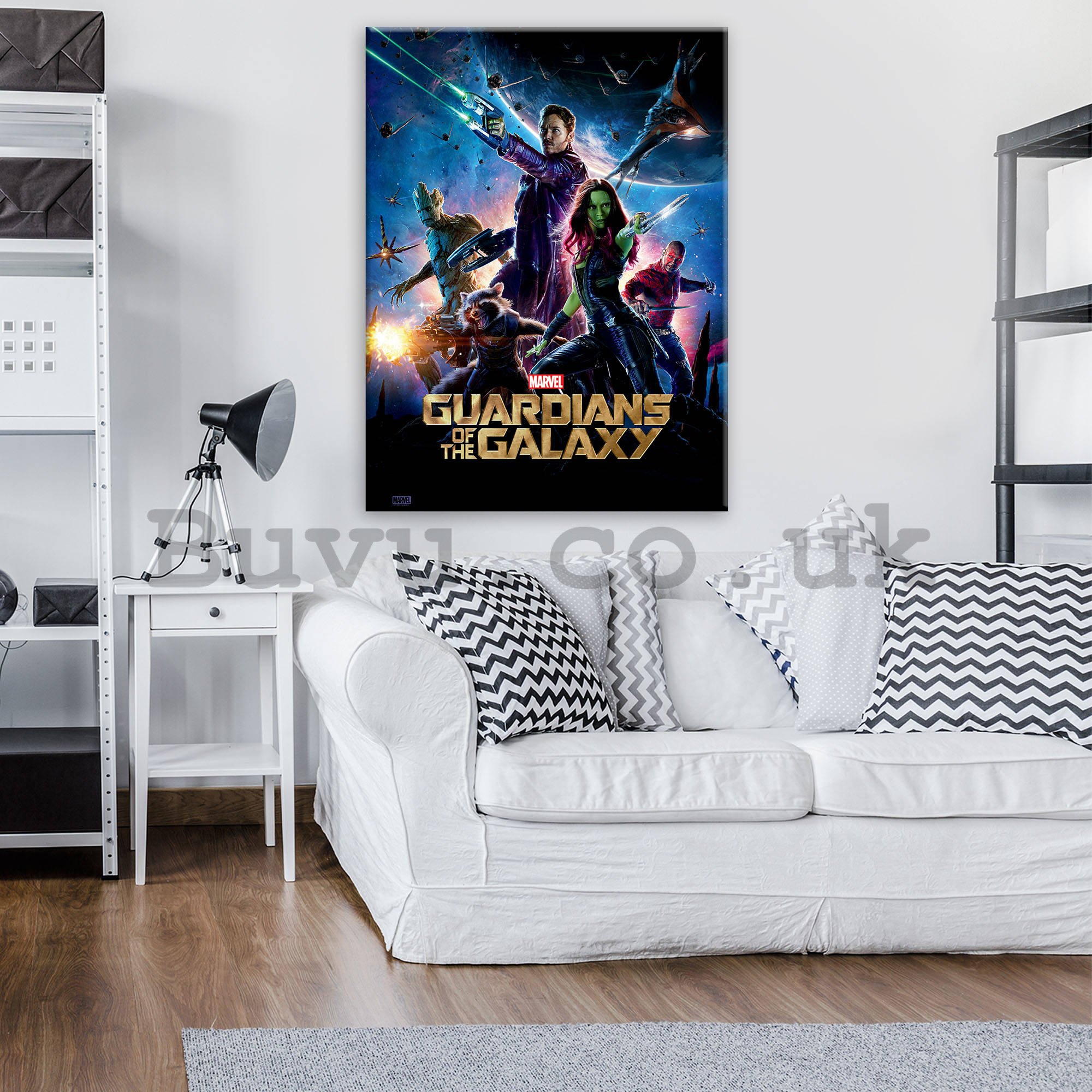 Painting on canvas: Guardians of The Galaxy Poster - 75x100 cm