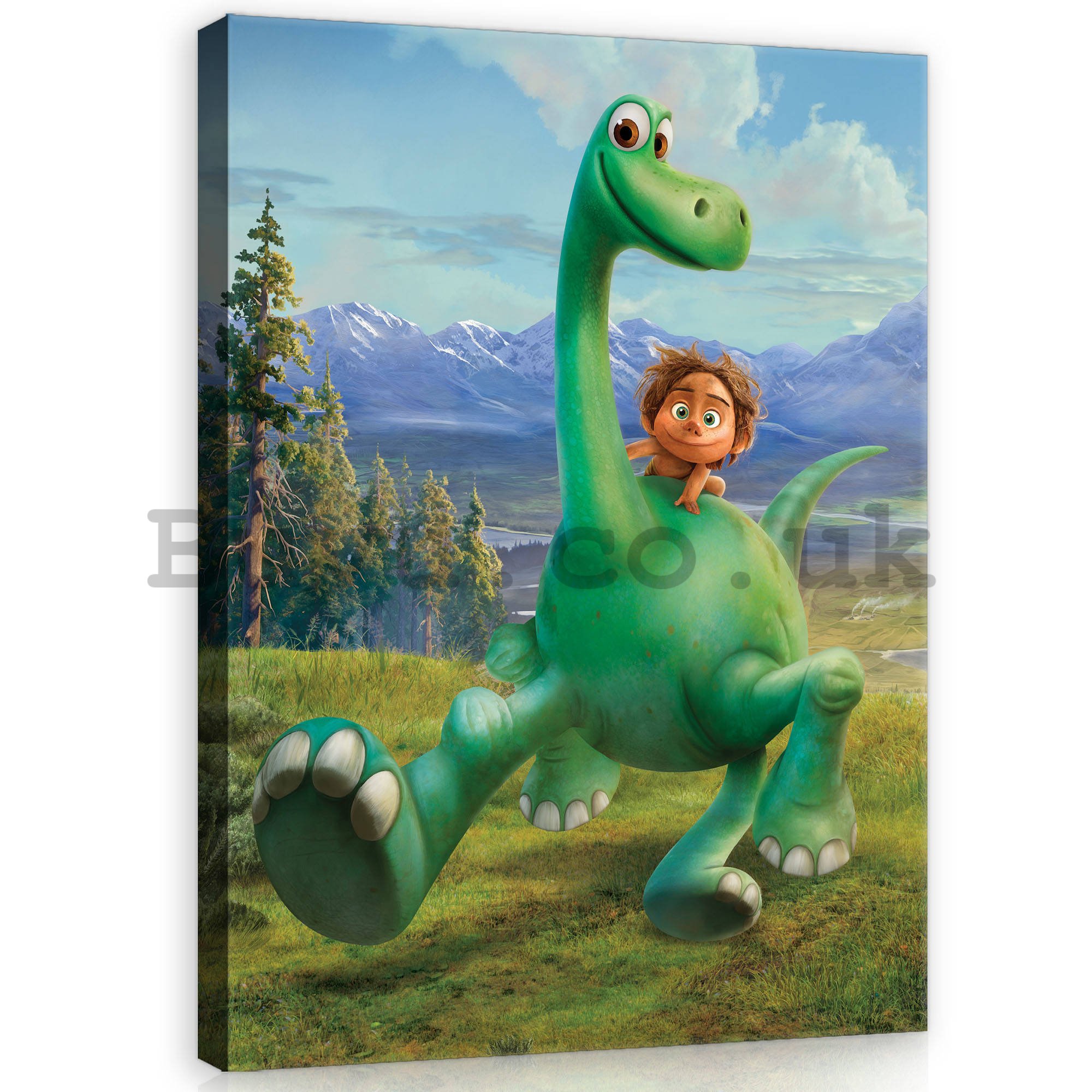 Painting on canvas: The Good Dinosaur (2) - 75x100 cm