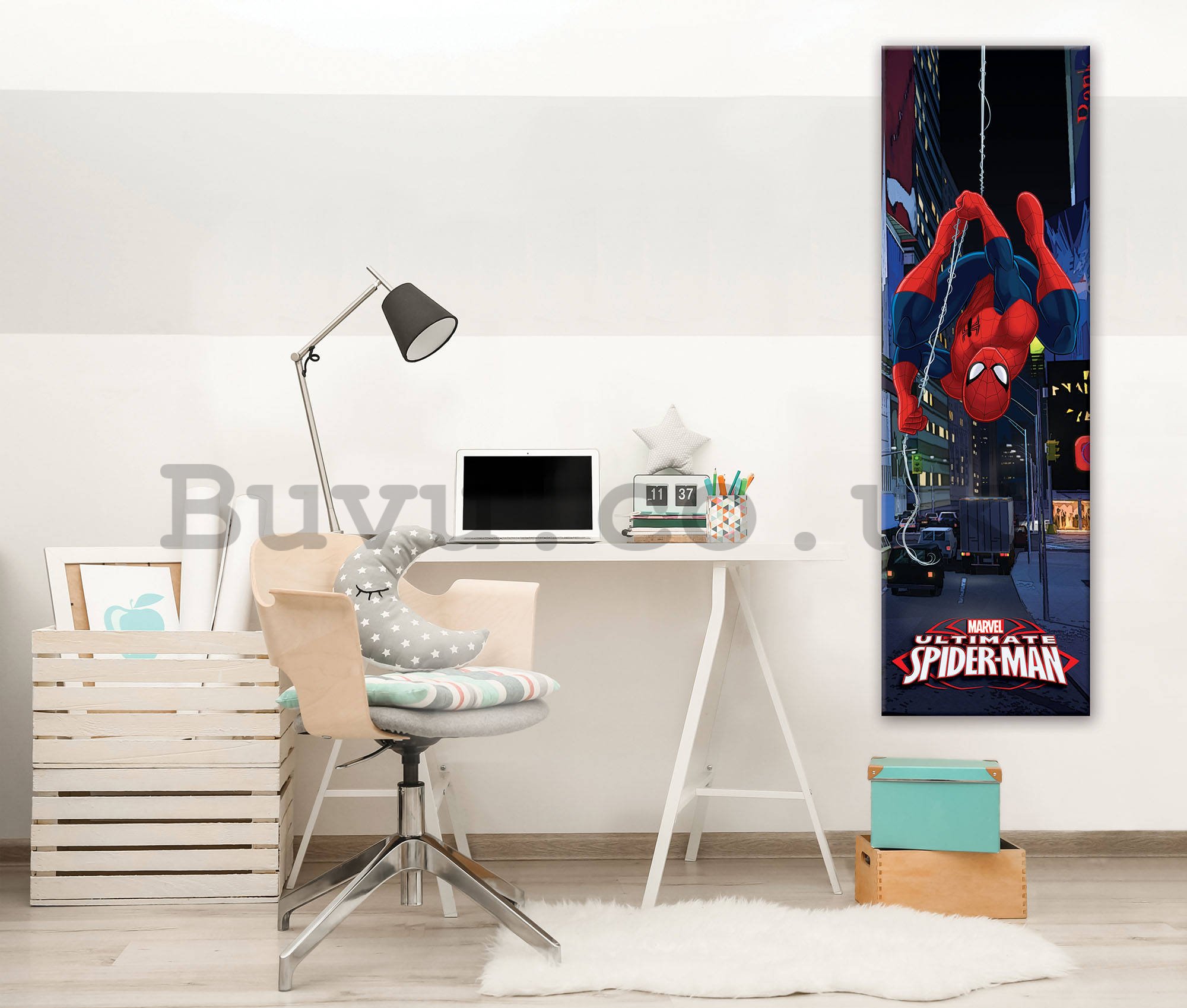 Painting on canvas: Marvel Ultimate Spiderman - 45x145 cm