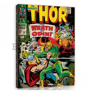 Painting on canvas: Thor (comics) - 80x60 cm