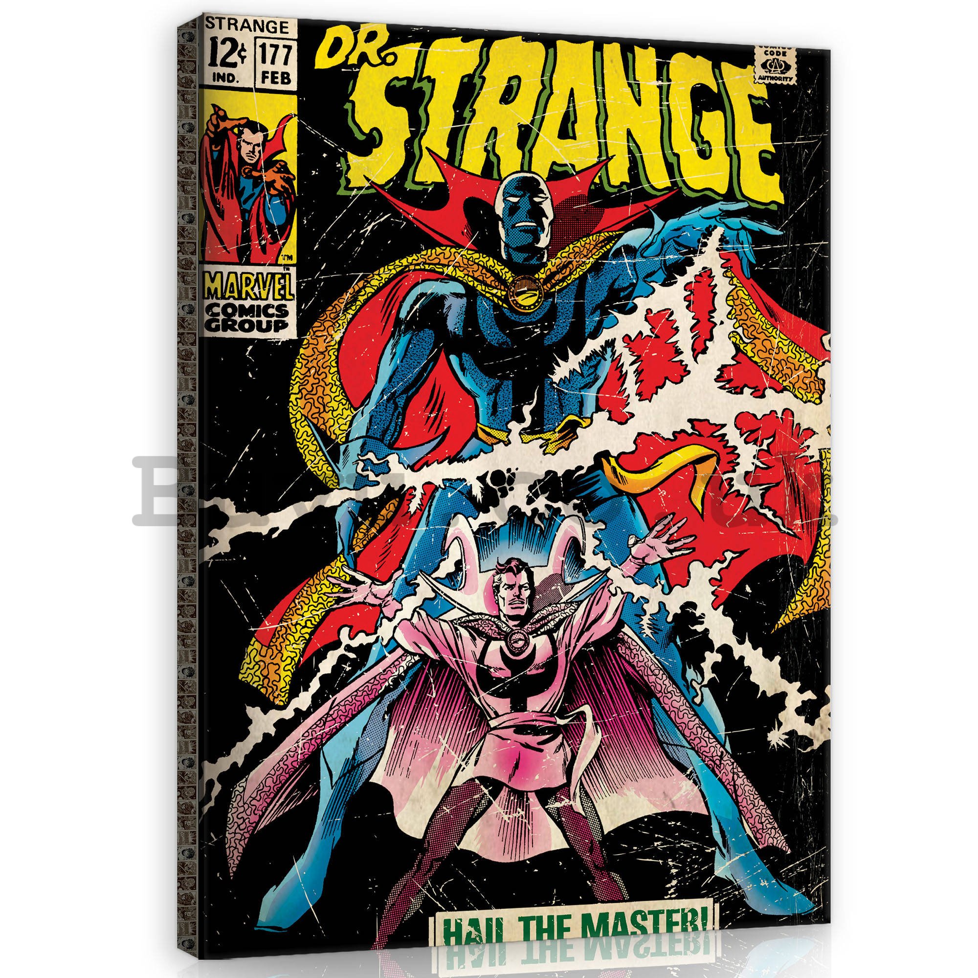 Painting on canvas: Doctor Strange (comics) - 80x60 cm