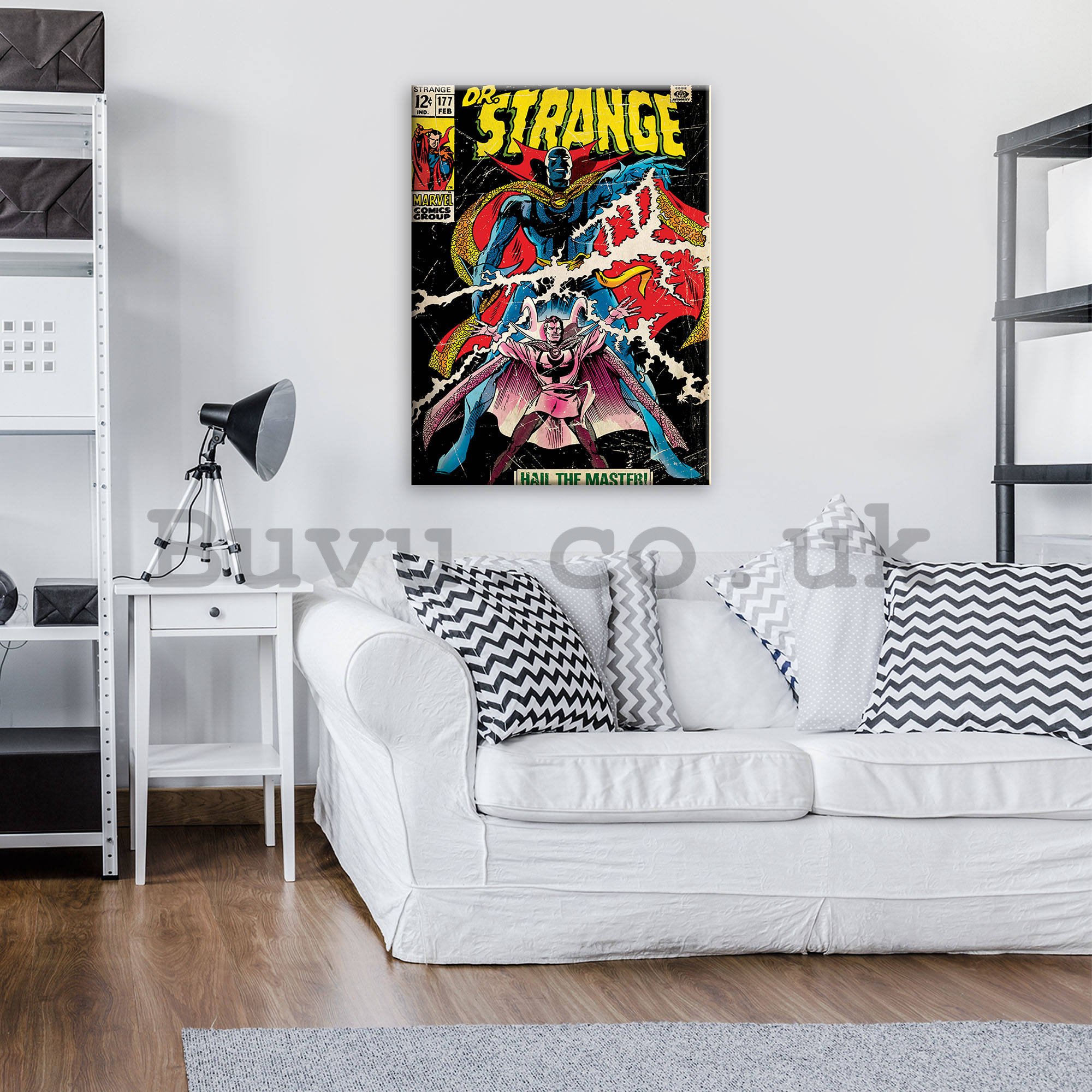 Painting on canvas: Doctor Strange (comics) - 80x60 cm