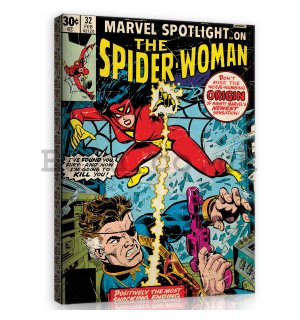 Painting on canvas: The Spider-Woman (comics) - 80x60 cm