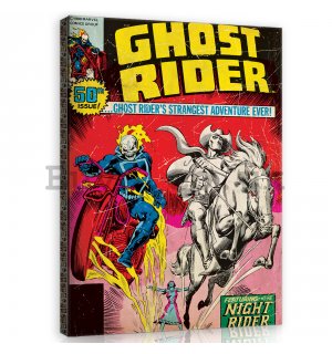 Painting on canvas: Ghost Rider (comics) - 60x80 cm