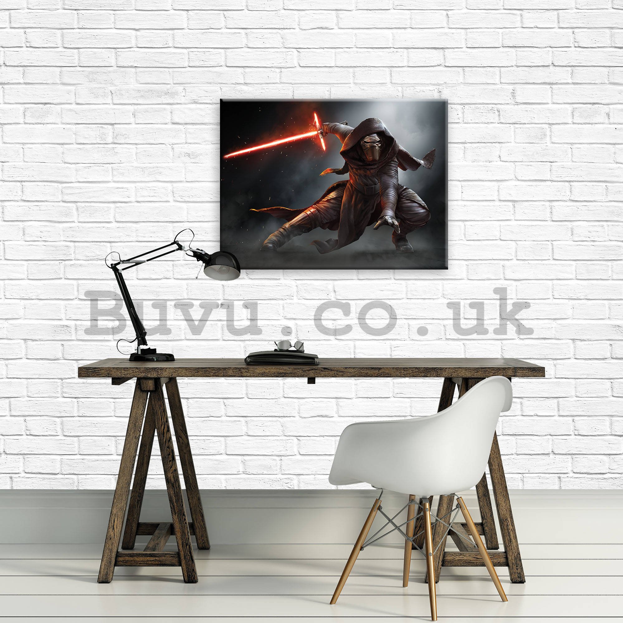 Painting on canvas: Star Wars, Kylo Ren - 80x60 cm