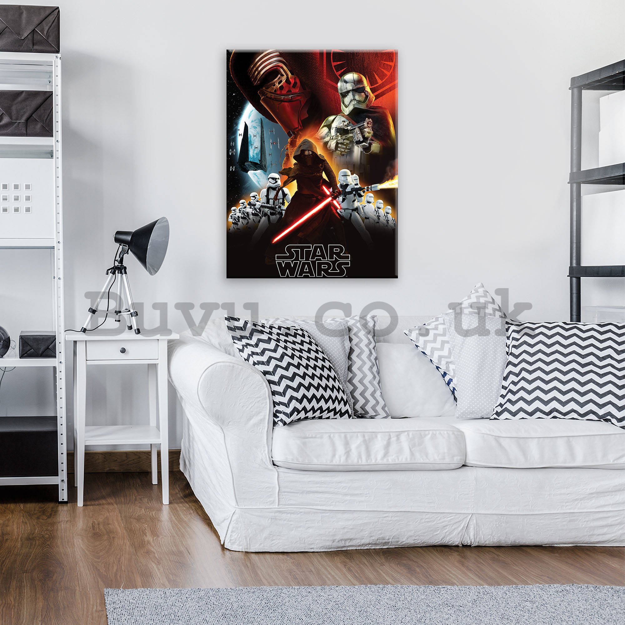 Painting on canvas: Star Wars First Order (2) - 80x60 cm