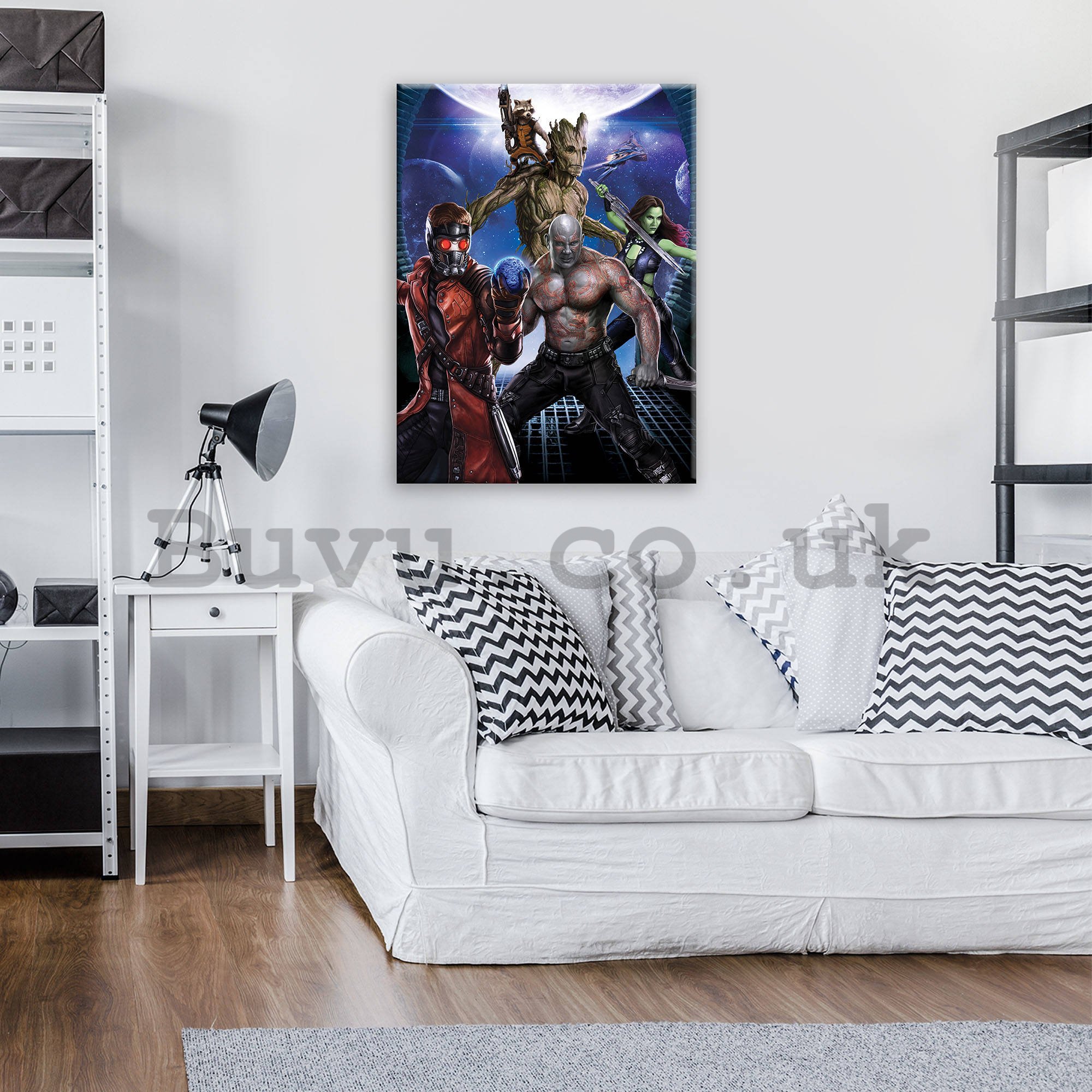 Painting on canvas: Guardians of The Galaxy Team (2) - 60x80 cm