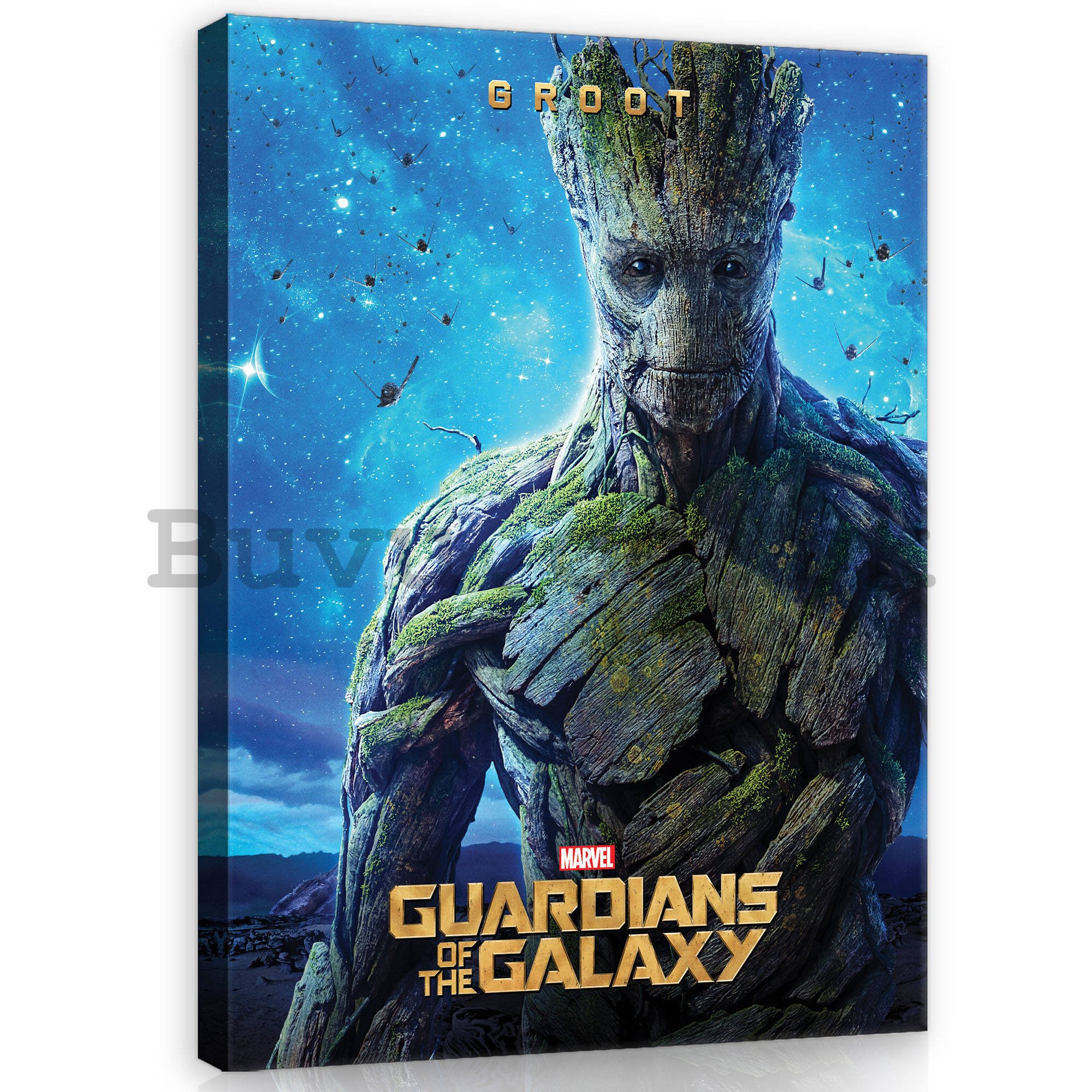 Painting on canvas: Guardians of The Galaxy Groot - 60x80 cm