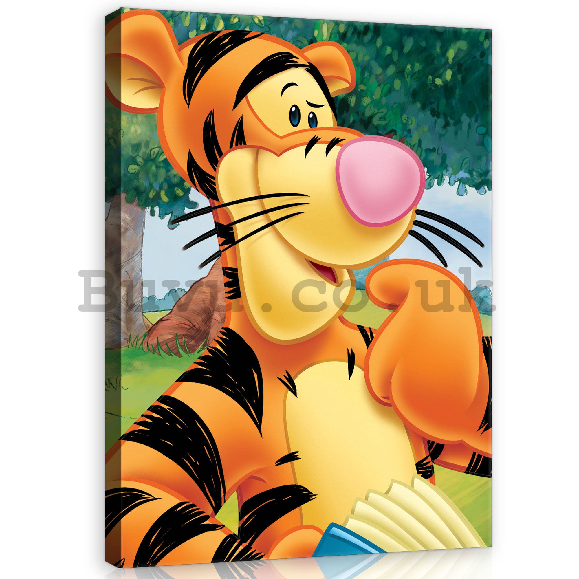 Painting on canvas: Winnie the Pooh (Tiger)  - 60x80 cm