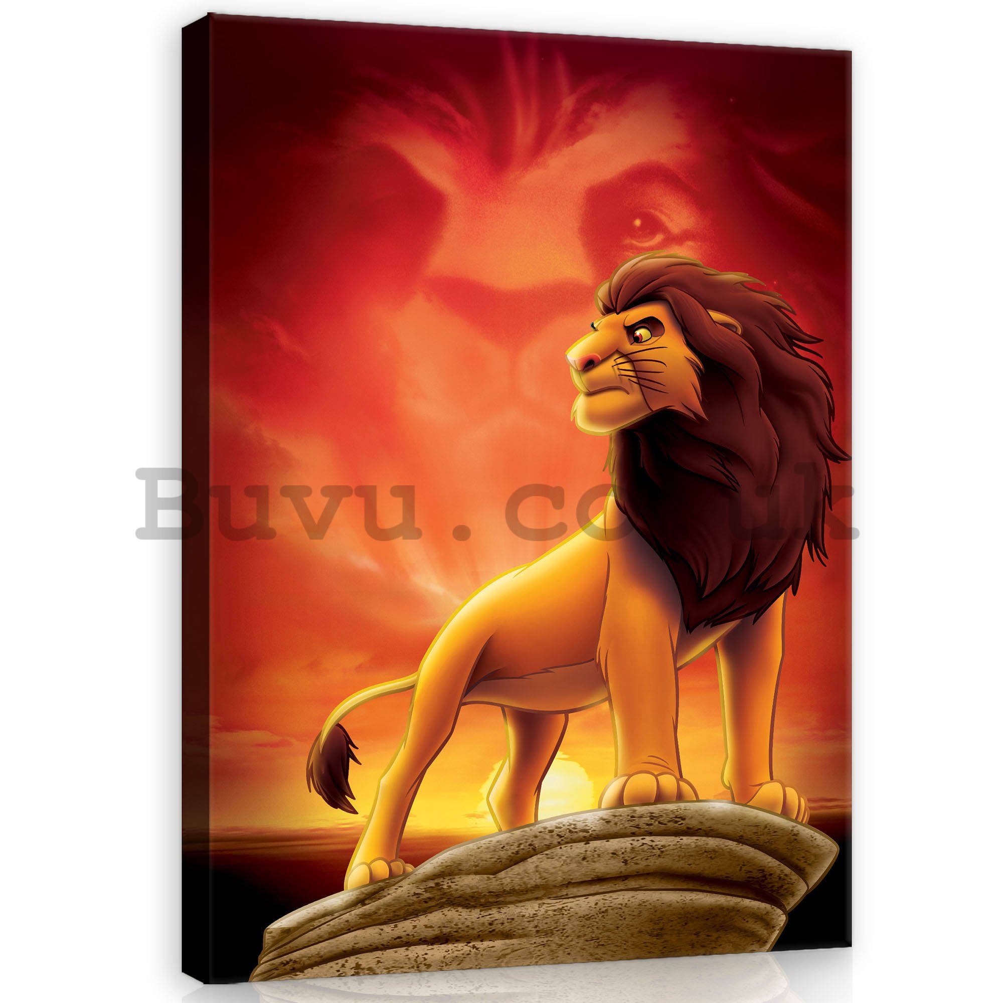 Painting on canvas: The Lion King (1) - 60x80 cm