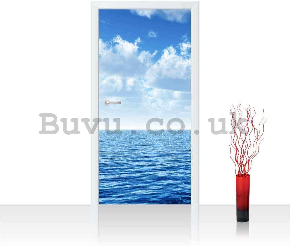 Photo Wallpaper Self-adhesive: The sea surface - 100x211 cm