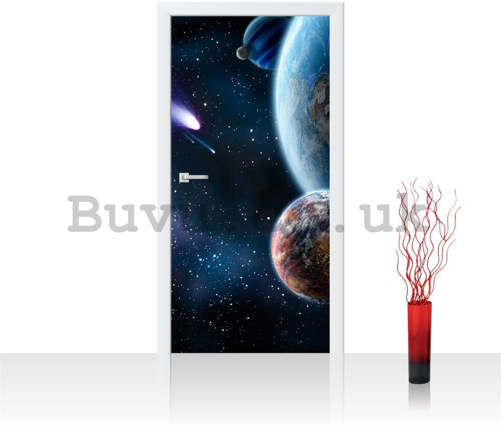 Photo Wallpaper Self-adhesive: Cosmic fantasy - 100x211 cm