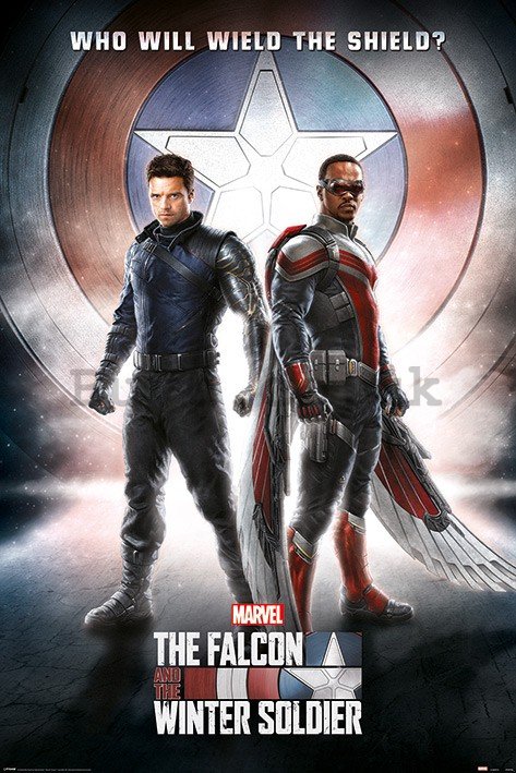 Poster - The Falcon and the Winter Soldier (Wield The Shield)