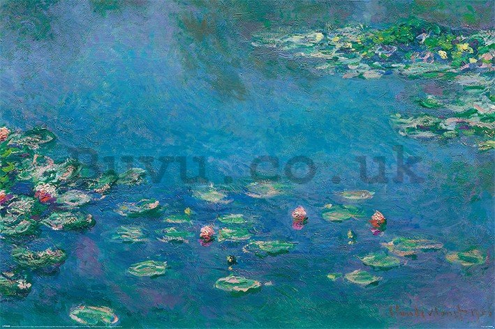 Poster - Claude Monet, Waterlillies