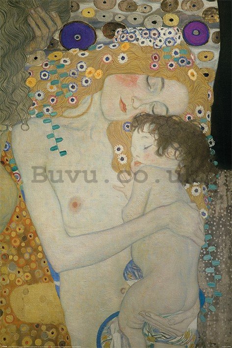 Poster - Gustav Klimt, Mother and Child