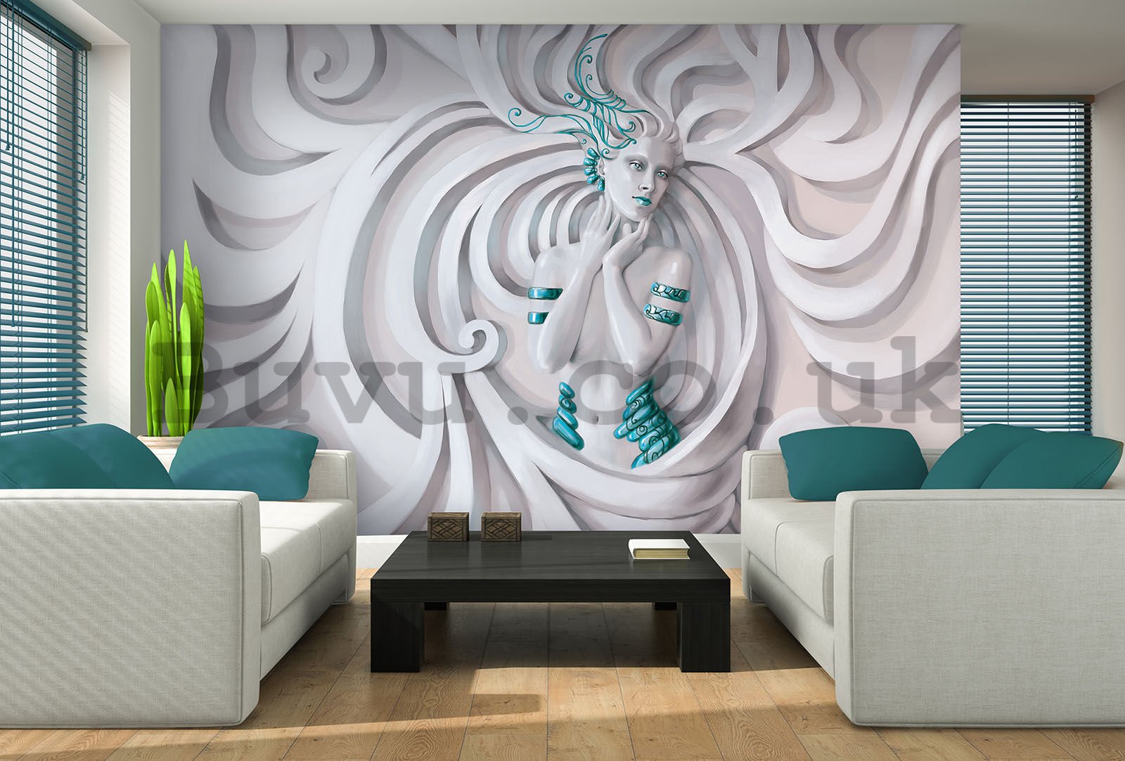 Wall mural vlies: Medusa (2) - 368x254 cm