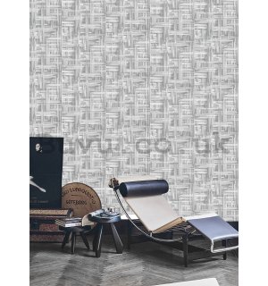 Vinyl wallpaper 3d gray