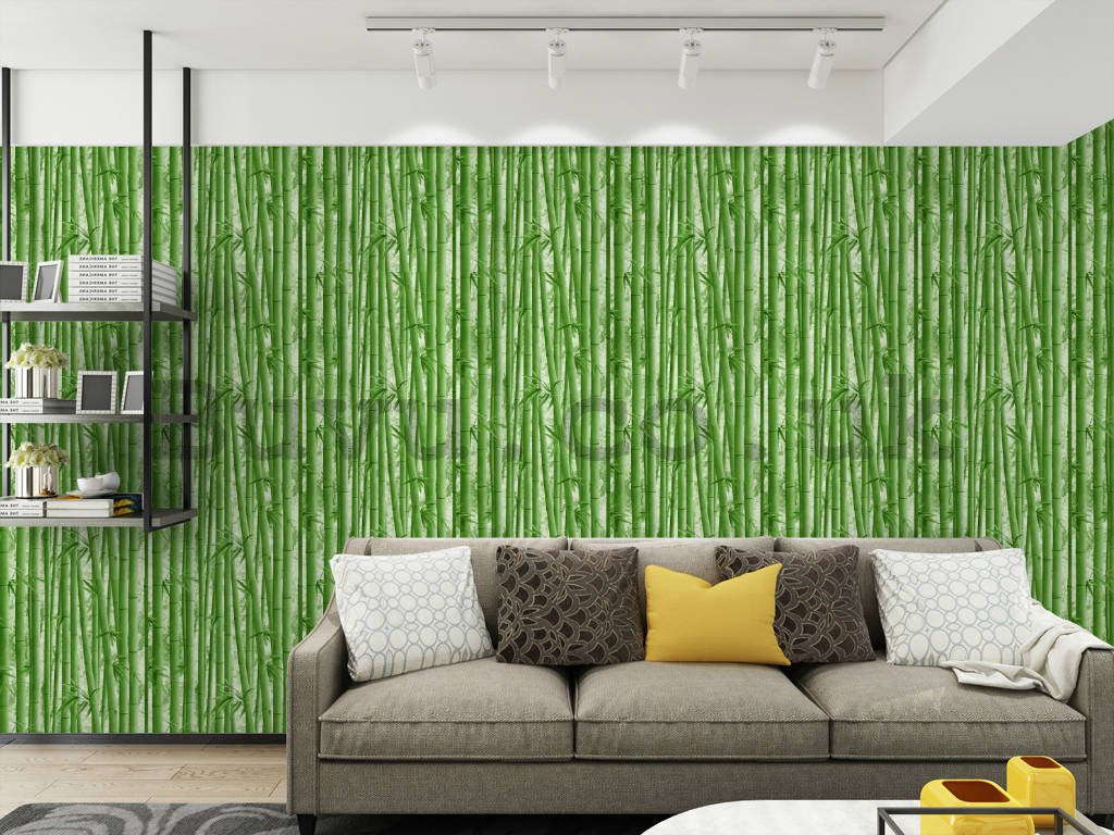 Vinyl wallpaper bamboo