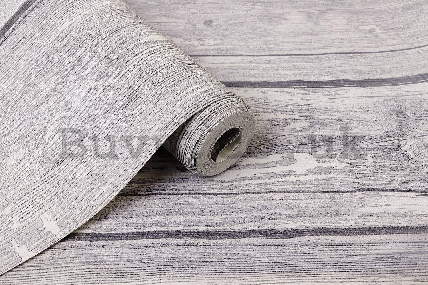 Vinyl wallpaper wood gray highlights