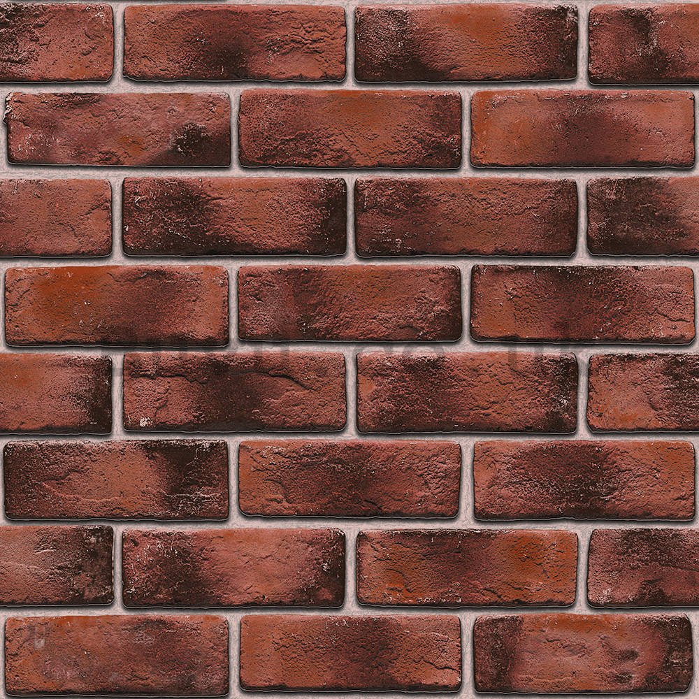 Vinyl wallpaper classic brick wall