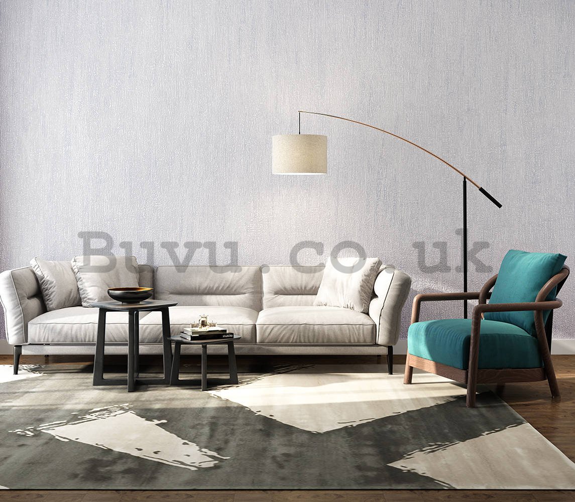 Vinyl wallpaper light gray textured