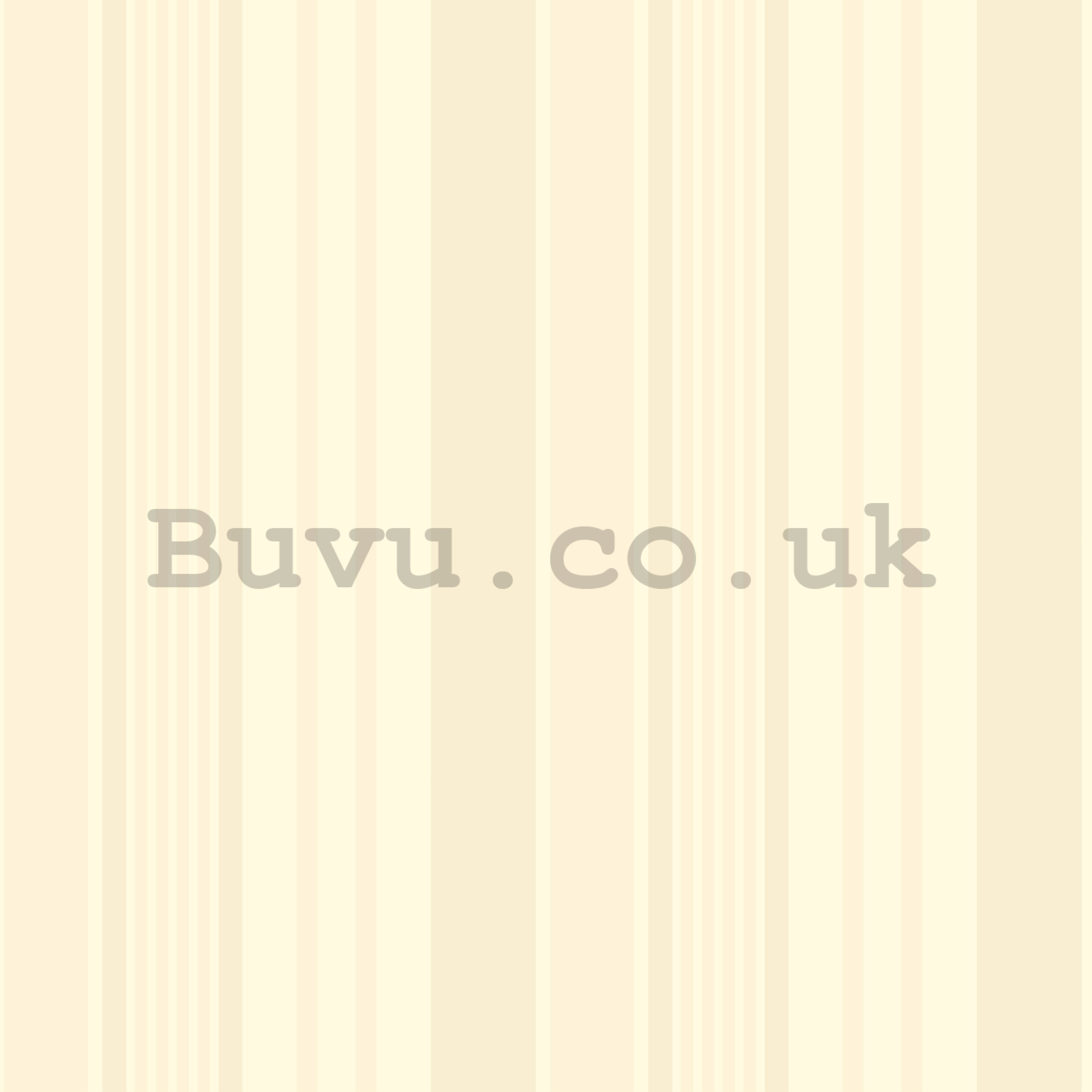 Vinyl wallpaper vertical stripes narrow creamy
