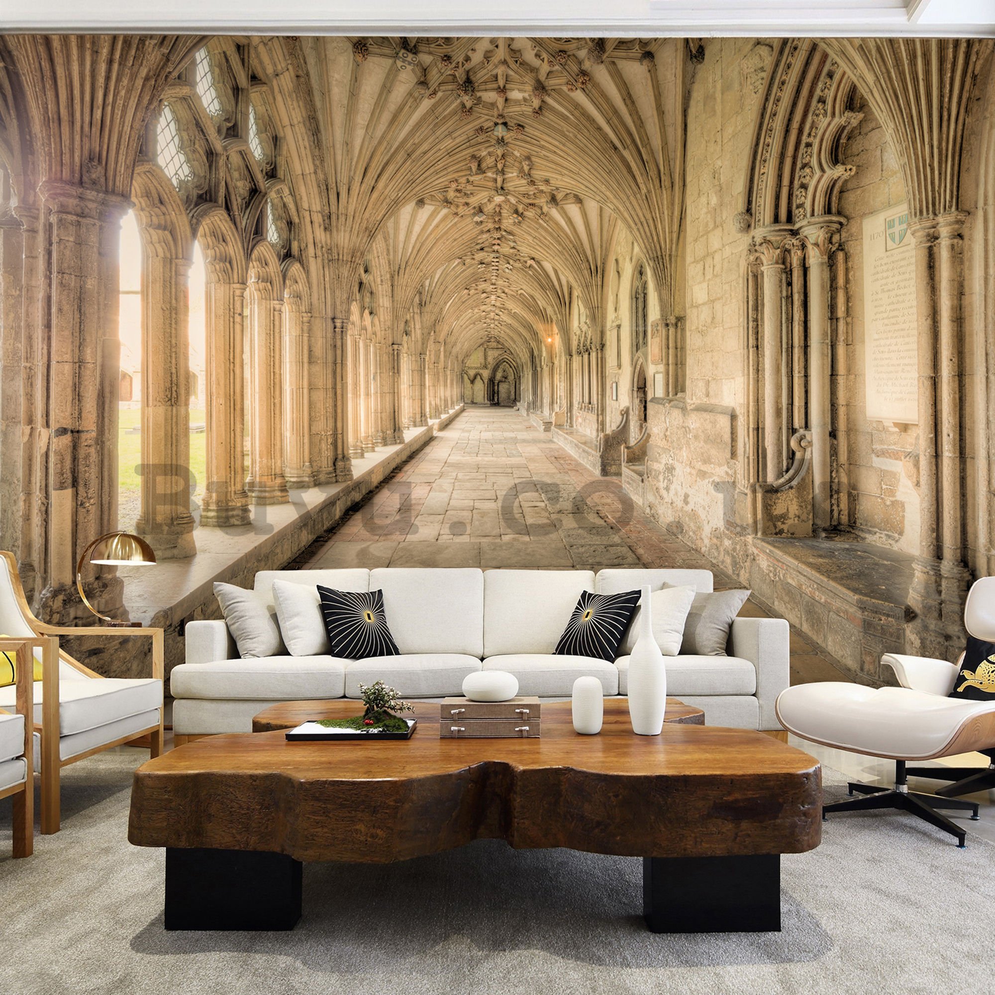 Wall mural: Gothic architecture (1) - 254x368 cm