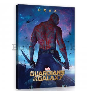 Painting on canvas: Guardians of The Galaxy Drax - 40x60 cm