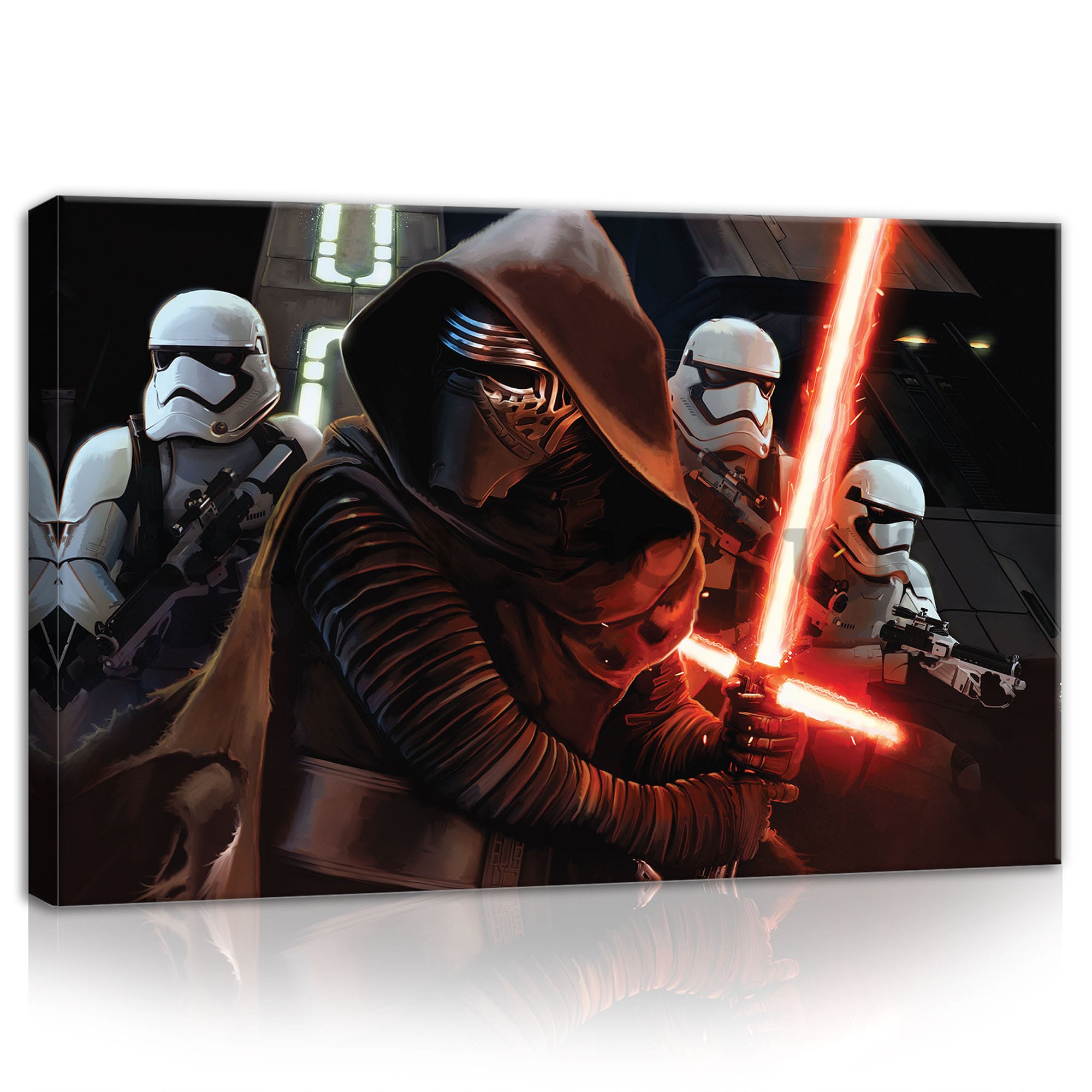 Painting on canvas: Star Wars Dark Lord Kylo Ren - 60x40 cm
