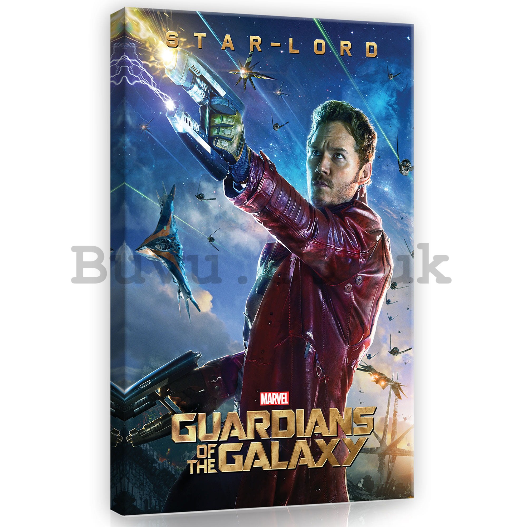 Painting on canvas: Guardians of The Galaxy Star-Lord - 40x60 cm