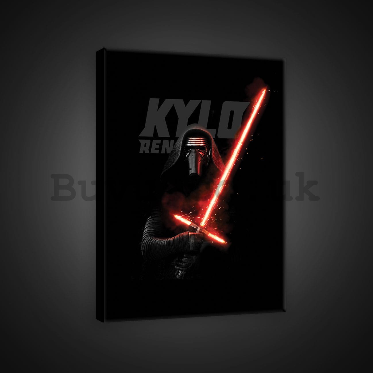 Painting on canvas: Star Wars Kylo Ren Poster - 80x60 cm