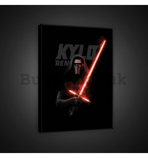 Painting on canvas: Star Wars Kylo Ren Poster - 80x60 cm
