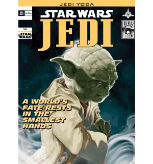 Painting on canvas: Star Wars Jedi Yoda - 50x70 cm