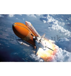Poster: Space Shuttle Launching (1)