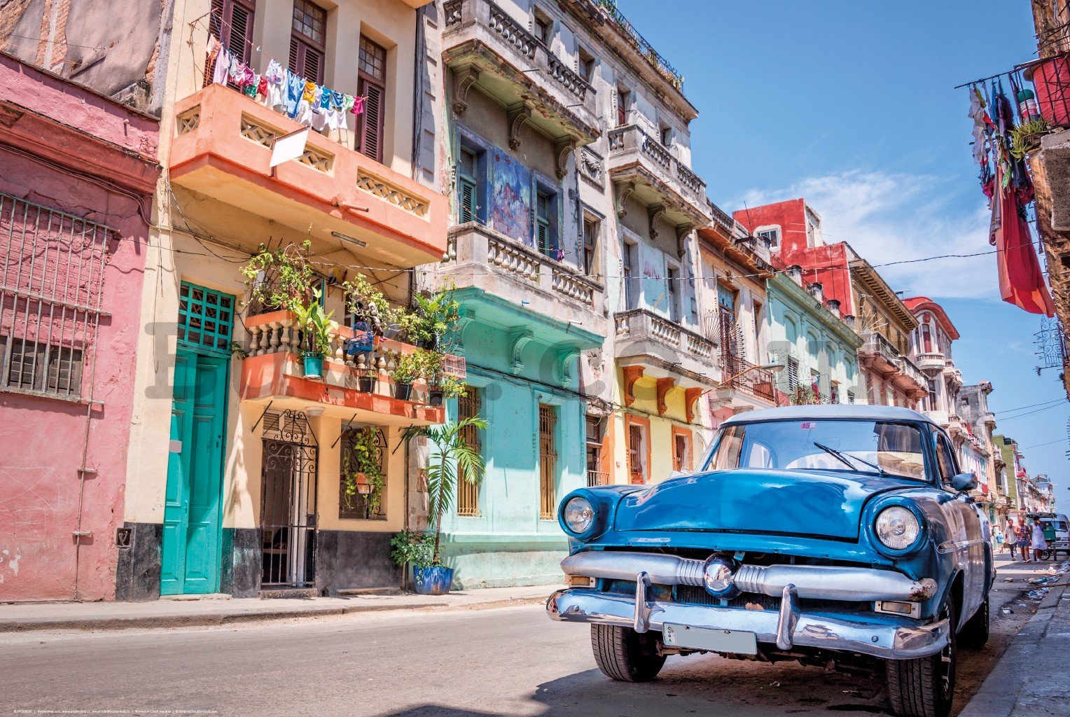 Poster: Alley in Cuba