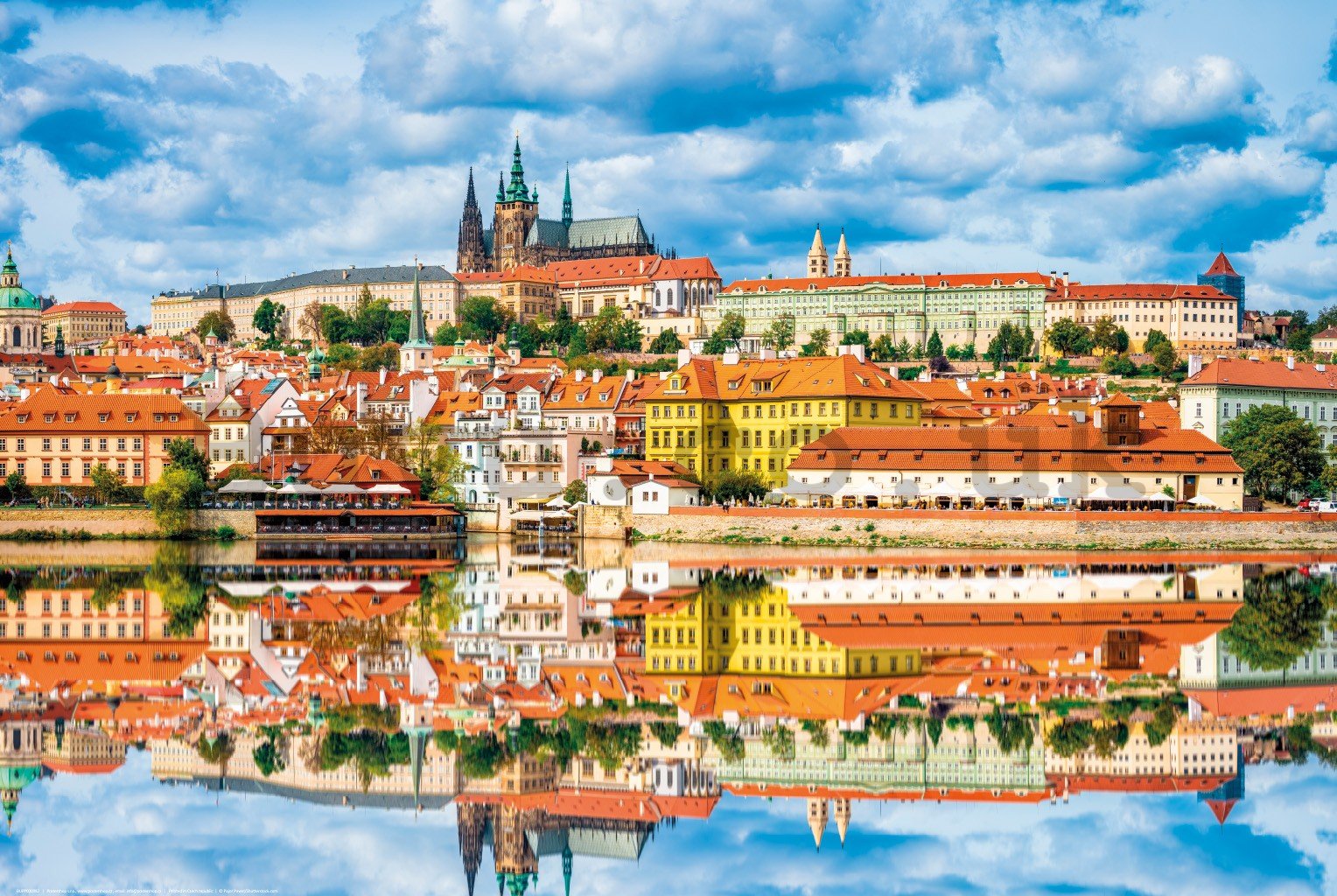 Poster: View of Prague Castle