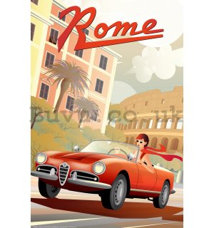 Poster: Rome (Art Deco)