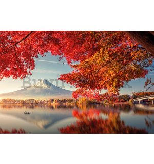 Poster: Lake Kawaguchiko, Mount Fuji