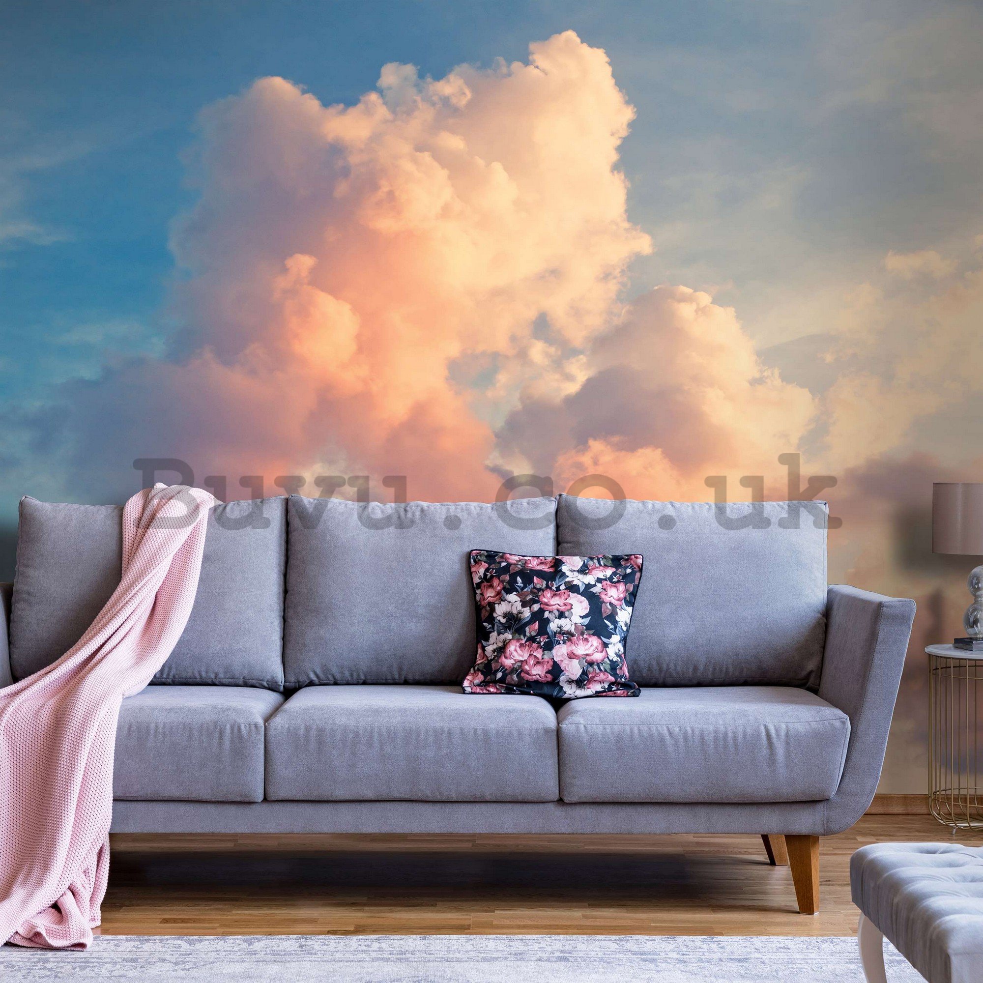 Wall mural vlies: The sky with blushes - 368x254 cm