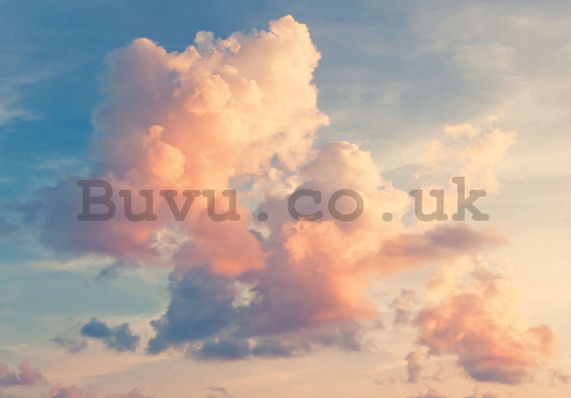 Wall mural vlies: The sky with blushes - 368x254 cm
