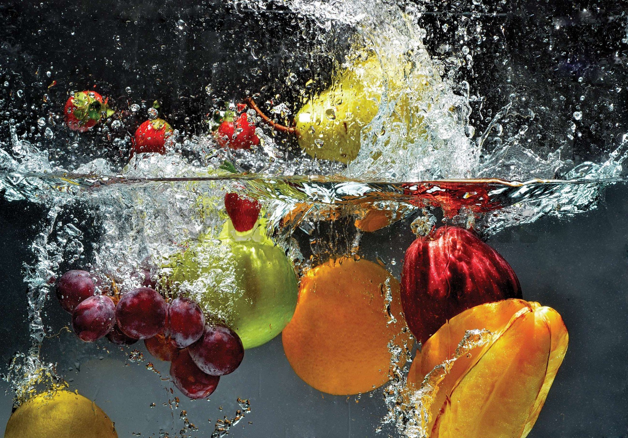 Wall mural vlies: Fruit refreshment - 368x254 cm