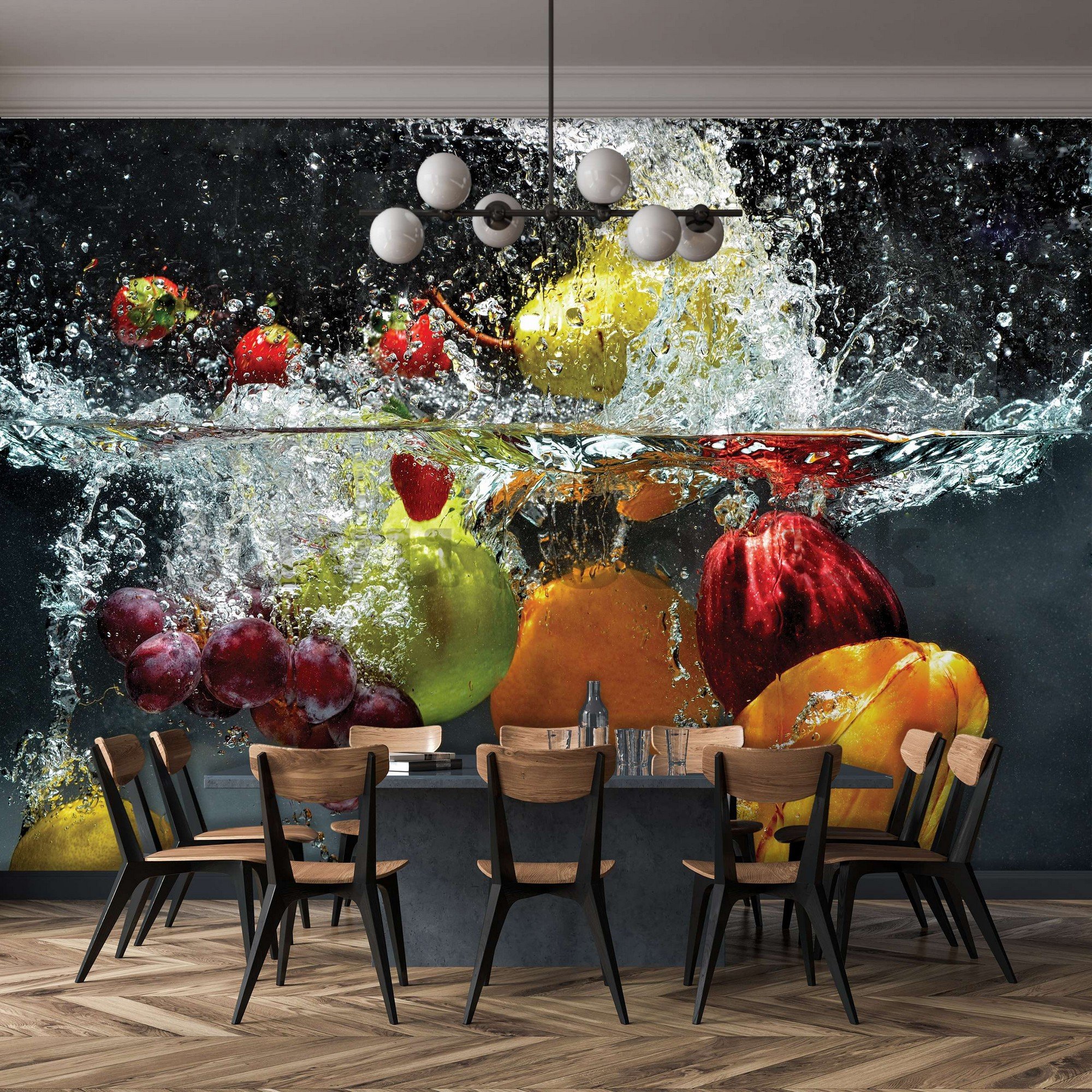 Wall mural vlies: Fruit refreshment - 152,5x104 cm