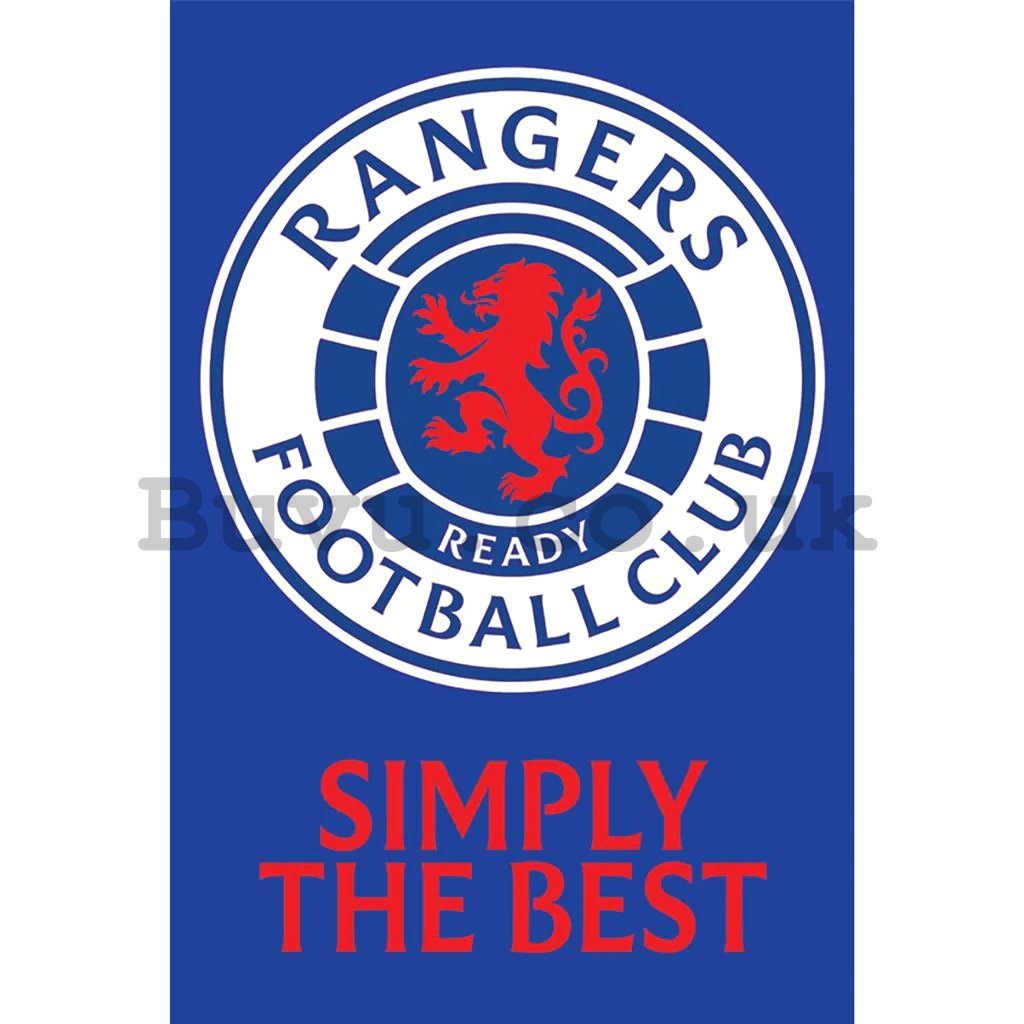 Poster - Rangers F.C (Simply The Best)